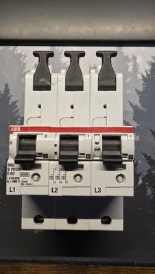 ABB Shu S751/3 E63 Hauptsicherungsautomat 3-polig 63A SLS Schalter