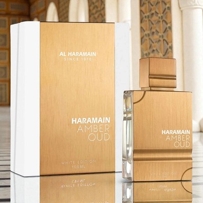 Al Haramain Amber Oud White Edition Eau de Parfum (2.0 oz) Unisex New Sealed