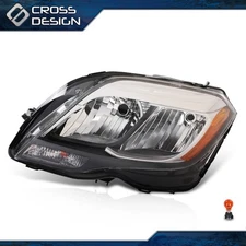 Halogen Headlight Driver Side Fit For 2013-15 Mercedes Benz GLK250 GLK350 