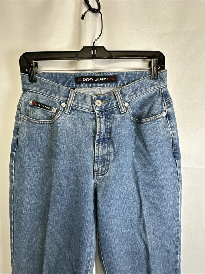 DKNY 女式牛仔裤蓝色 8 码 #2148 — 第 2/4 张图片