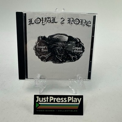 Extremely Rare 'Loyal 2 None' Hardcore Demo CD w/ Written Note from Artist