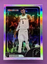 Victor Wembanyama 2025-26 Topps NBA Hoops -Rainbow Foil #30 -Spurs