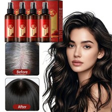 Black Hair Serum Saffron Polygoni Hair Essence White Hair To Black Hair