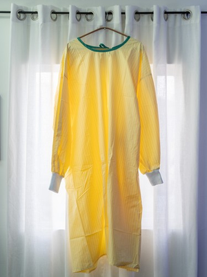 #ad #ad New Case of 72 Yellow Isolation Gowns Level 2 Washable Medical PPE $126.00