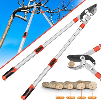 Profi Amboss Astschere Teleskopstiel Gartenschere Astschneider Baumschere Schere