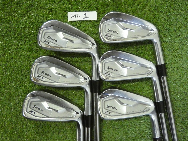Srixon ZX7 MK II Forged Irons 5-P ACCRA TZ 115i X Extra Stiff