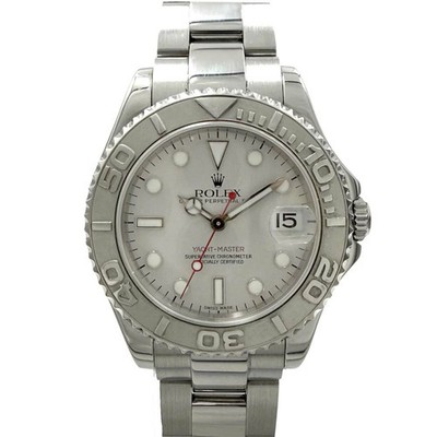 ROLEX Yachtmaster 168622 Silver Case Size 33mm Used Watch #61023