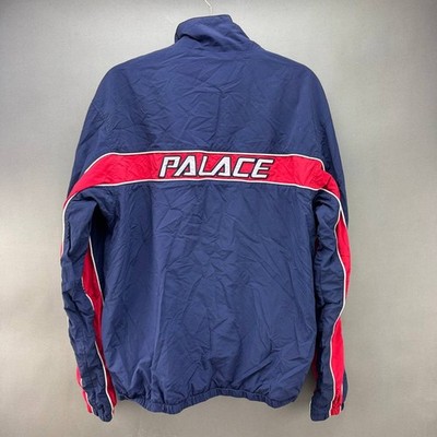 Palace FW19 Racer Palace Shell Jacket Blue Full Zip Size L | eBay