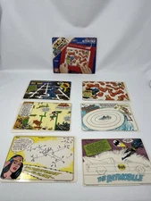 Etch A Sketch Action Pack DC Batman Wonder Woman 6 Pack Vintage 1981