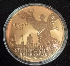 5oz Reverse Proof Libertad Copper Round
