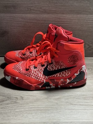 Nike Kobe 9 XI Elite High Protro Bright Crimson HJ9446-600 GS Size 6.5Y Women 7