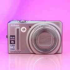 Nikon COOLPIX S9100 Digital Camera 12.1MP 18x Optical Zoom English Language