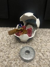 Mattel Computer Warriors Null Action Figure Soccer Trophy Radar Rover Complete