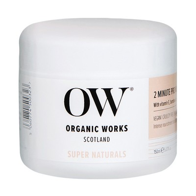 3 Pack Super Naturals 2 Minute Pro Nourish Hair Mask by Organic Works - 5.07 oz