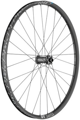 DT Swiss H 1900 Spline 30 Fr 27.5in Disc 6-Bolt Thru Axle Black