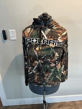 Polaris Icon Camo Hoodie Sweatshirt Size S Pullover, Long Sleeves