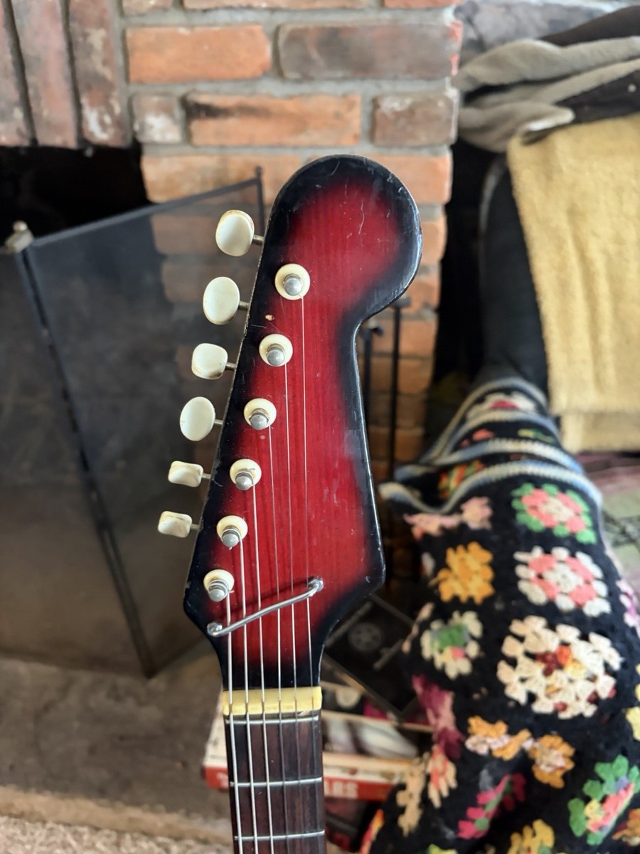 1968 Kimberly Bison Guitar - Gold Foil Pickups | eBay