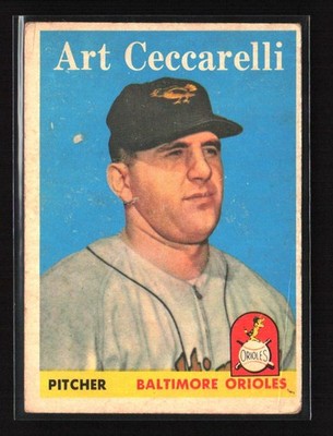 1958 Topps - Art Ceccarelli #191