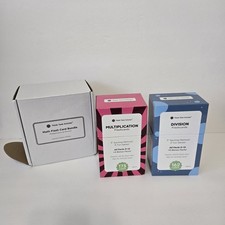 Think Tank Scholar Multiplication  Division Math 335 Flash Card Graphic Aid Fun