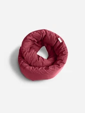 Huzi Infinity Burgundy Travel Pillow, Nearly New