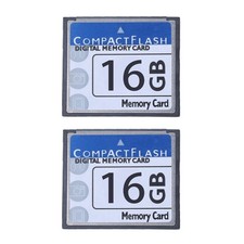 2X Professional 16GB Compact Flash Memory Card(White&) Y6Y34603