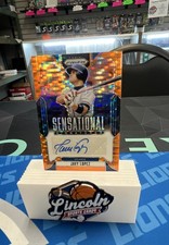 2025 Panini Prizm - Sensational Signatures Javy Lopez, Javy Lopez #SS-JL Orange
