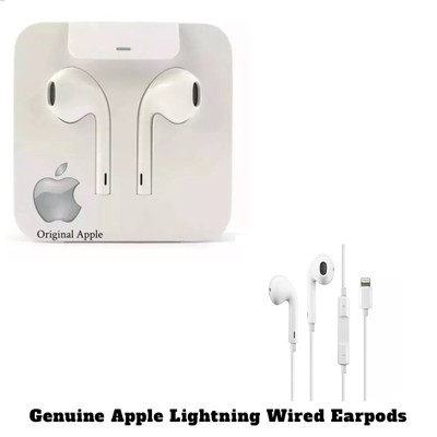 Original Apple iPhone 14, 13, 12,11, 11, XS, 8, 7 Blitz Ohrpod Kopfhörer Neu
