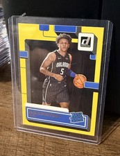 2022-23 Panini Donruss - Rated Rookie Paolo Banchero #201 Yellow Flood (RC)