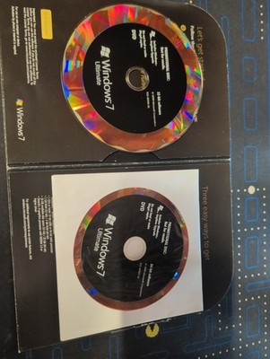 RARE SIGNED Microsoft Windows 7 Ultimate SIGNATURE EDITION 64 Bit