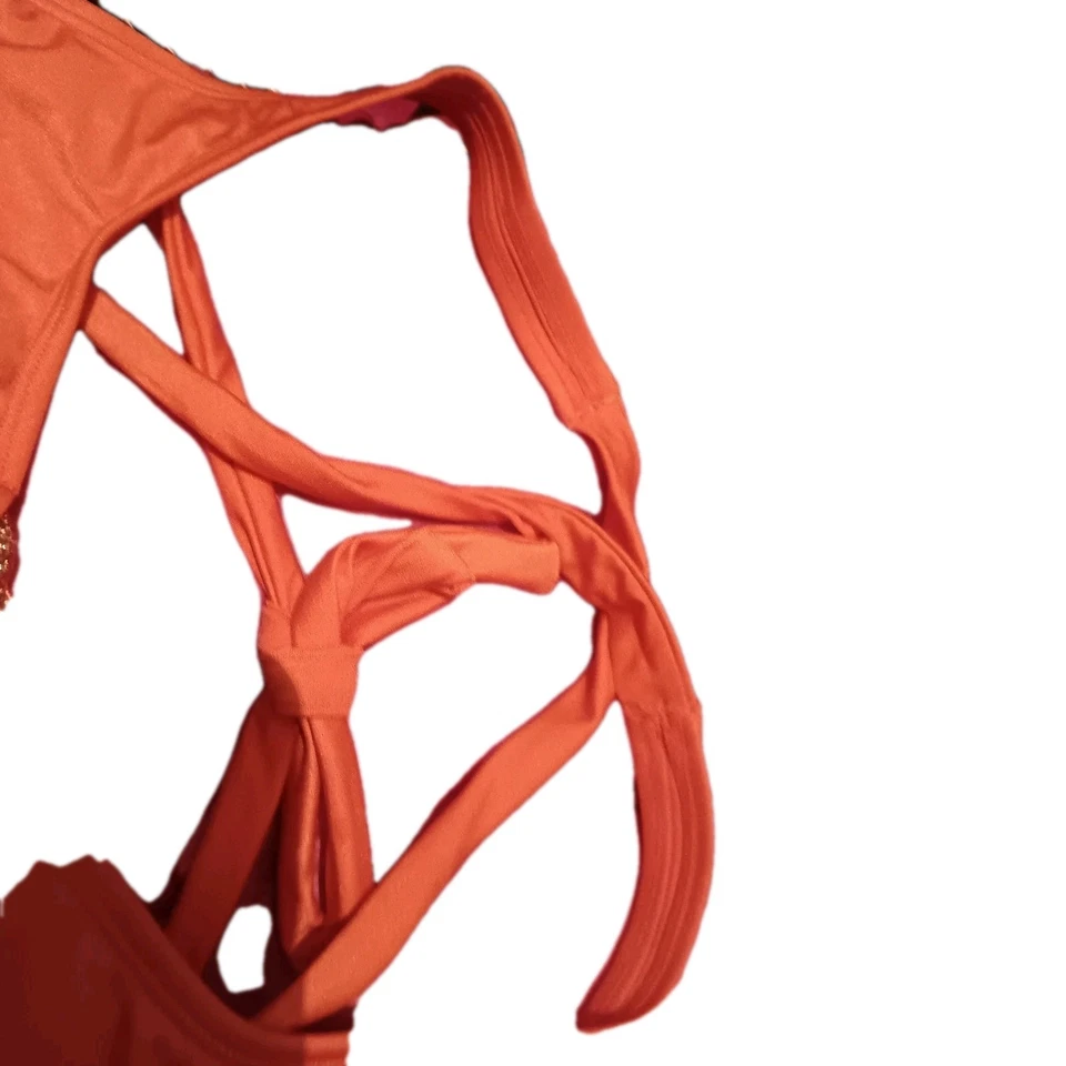 top bikini naranja grande Foto 3 de 4