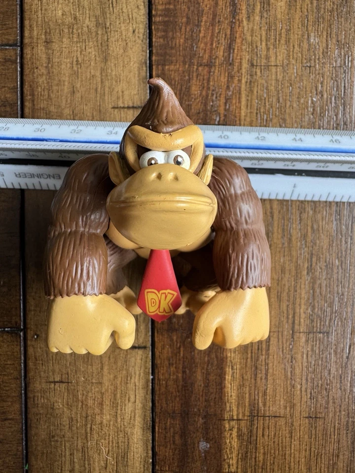 Figuras de acción de 4" Super Mario Bros Brothers Donkey Kong juguete colección de regalo Foto 2 de 3