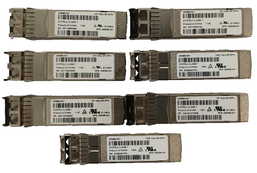 LOT 7x HP 455885-001 Original 10Gb SR SFP+ FC Transceiver Module SPS: 456096-001
