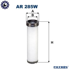 SECONDARY AIR FILTER AR 285W FOR MASSEY FERGUSON AEBI LANDINI FIAT 4.4L 4cyl TT
