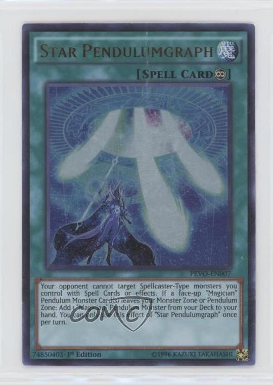 Star Pendulumgraph 1st Ed. YuGiOh Pendulum Evolution #PEVO-EN007