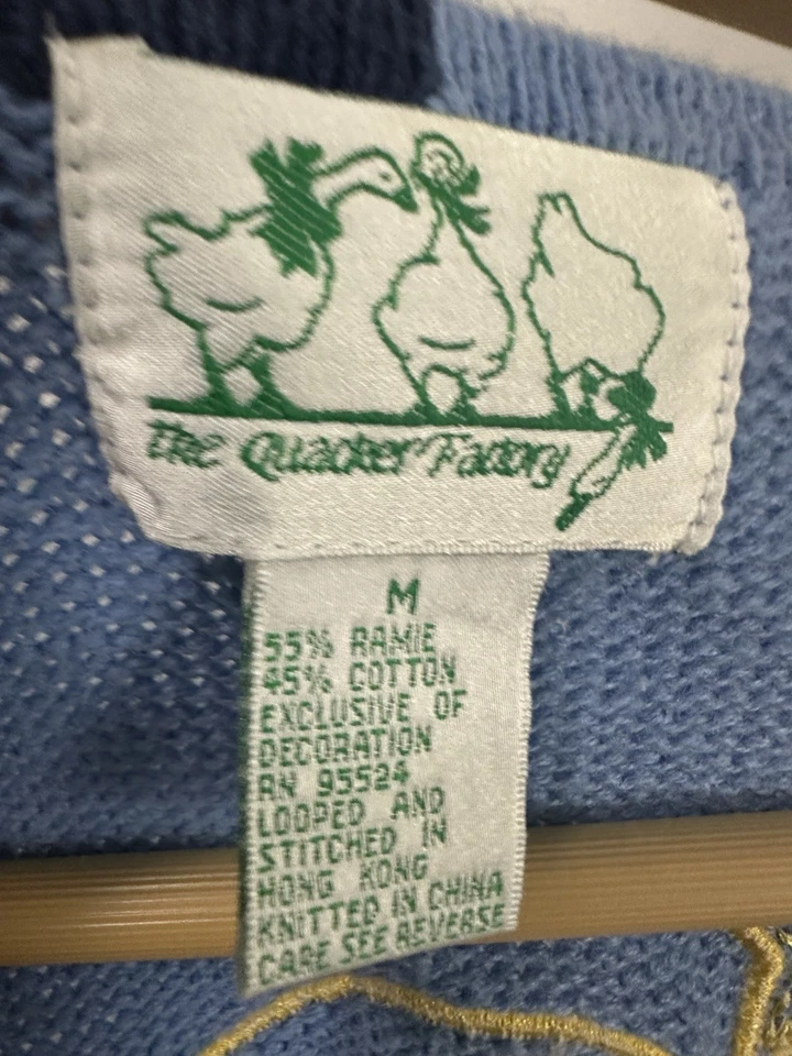 VTG You Are The Sunshine & Moonshine Knit Sweater Sun Moon Stars Vest Size M - Image 2 of 3