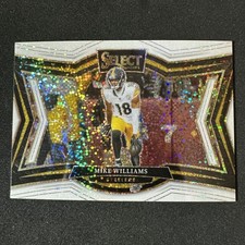 2024 Panini Select Mike Williams White Sparkle Field Level #483