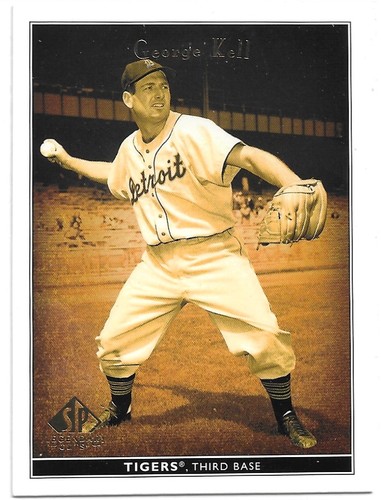 2002 SP Legendary Cuts George Kell #30 card
