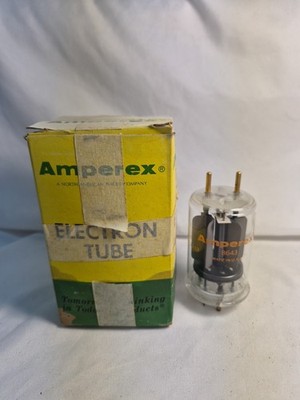 Vintage Amperex Electron Tube *8643 USA 73-12  Original Box *Cracked On Bottom*
