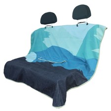 Waterproof Back Seat Cover for Dogs and Kids, Car Seat Protector Under Baby C...