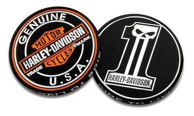 Harley-Davidson  Long Tooth #1 Skull Challenge Coin 1.75 in Coin Black 8005023