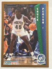 1992-93 Fleer #381 Chuck Person Minnesota Timberwolves