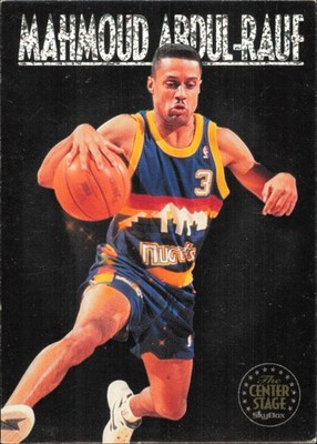1993-94 SkyBox Premium #CS8 Mahmoud Abdul-Rauf Center Stage