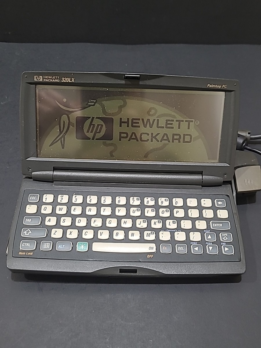 Hewlett Packard HP 320LX Handheld Palmtop PC Computer NO STYLUS