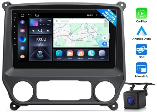 For Chevrolet Silverado Suburban Tahoe 2007-2014/ Avalanche Equinox Express Impala Traverse 10 33 Touch Screen Bluetooth Android 12 Apple Carplay Car Ster For Chevrolet Silverado Suburban Tahoe 2007-2014/ Avalanche Equinox Express Impala Traverse 10 33 Touch Screen Bluetooth Android 12 Apple Carplay Car Ster