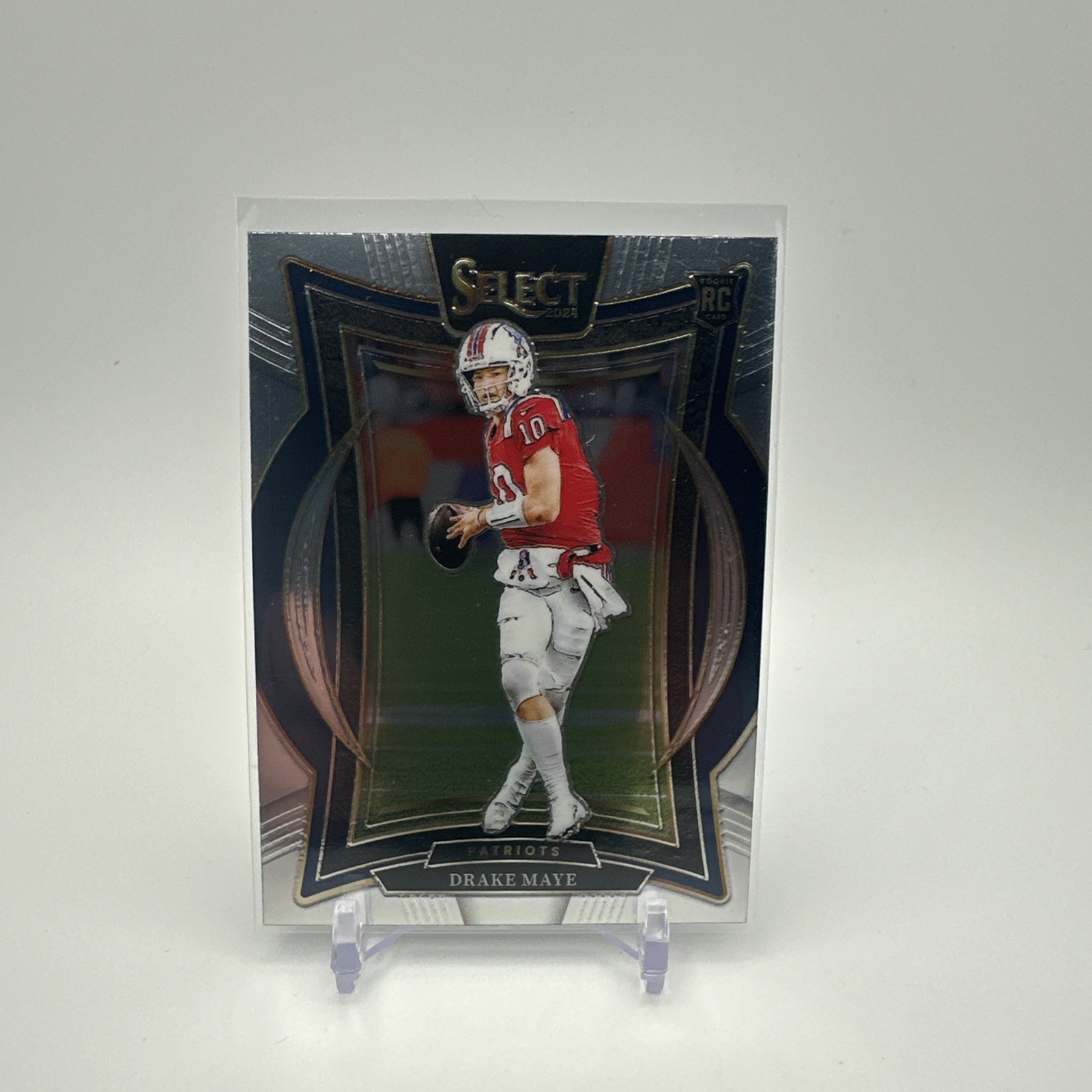 Drake Maye 2024 Panini Select - #27 Concourse Level Base (RC) Patriots