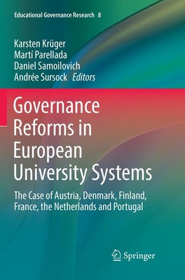 Governance Reforms in European University Systems Karsten Krüger