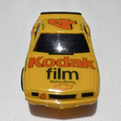TYCO 440 X2 Kodak Film #4 Yellow Stock Car HO Scale Slot Car