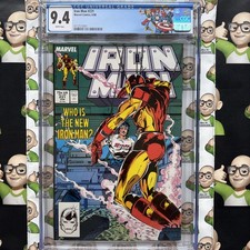 Iron Man #231~CGC 9.4~🔑KEY🔑~1988~ARMOR WARS~🔥MICHELINIE🔥BRIGHT🔥LAYTON🔥~111
