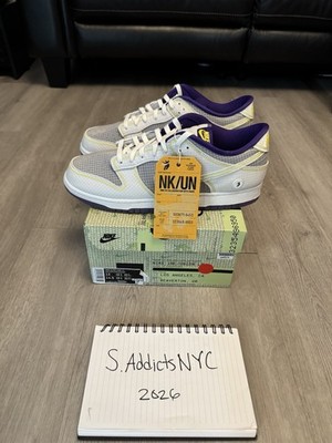 Union LA x Nike Dunk Low  Passport Pack - Court Purple  (DJ9649-500) - Size 13