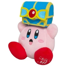 San-Ei Boeki Kirby of the Stars 30th Treasure Battle Plush Toy Japan^